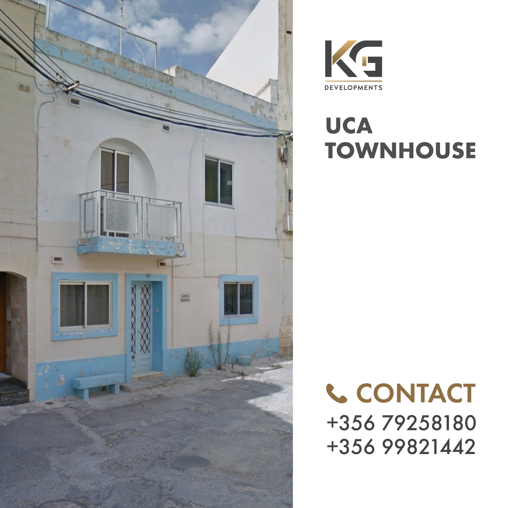 Tura Townhouse | Four Bedroom UCA Property in Mosta: townhouse facade — Mosta